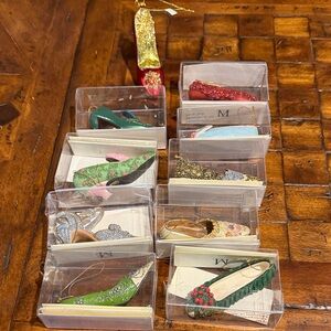 Metropolitan museum of art shoe ornaments